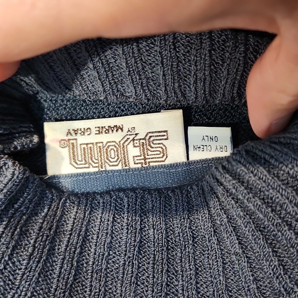 St John By Marie Gray Sweater Dress Size 4 - Picture 8 of 16